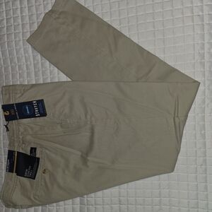 Men's Classic Stretch Chinos in Beige Nickel&Iron